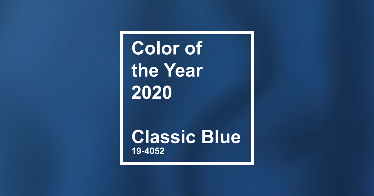 Classic Blue Named Pantone Color of 2020