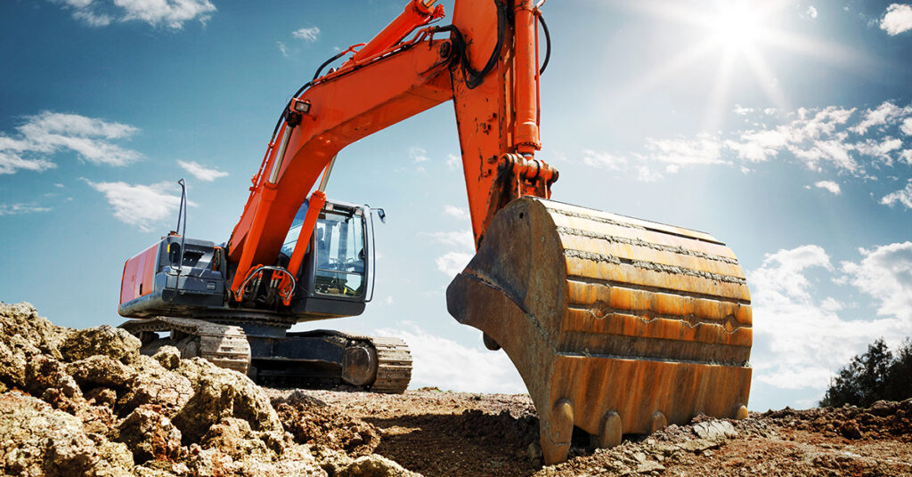 Hydraulic Shovel in action