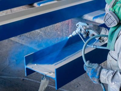 The Benefits of Spray Painting Structural Steel: More Than Just Rust Protection